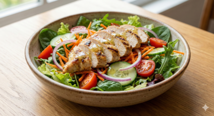 🥕 Ensalada Mixta Pollo Zanahoria